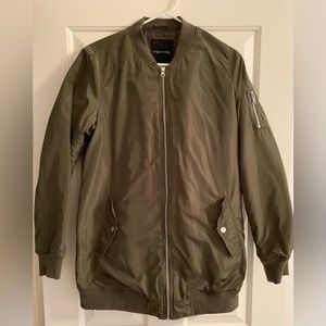 Maurices Green Bomber Jacket